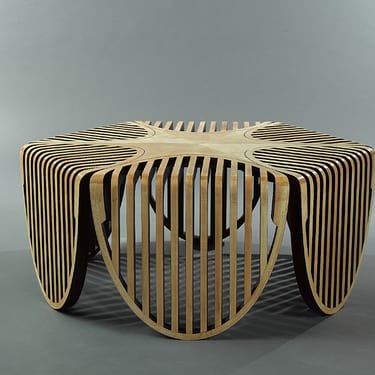 araignee contemporary cocktail table by paul rene furniture