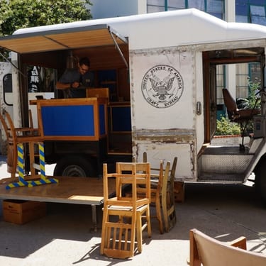 Tabitha Babbitt, US Craft Bureau Mobile Woodshop