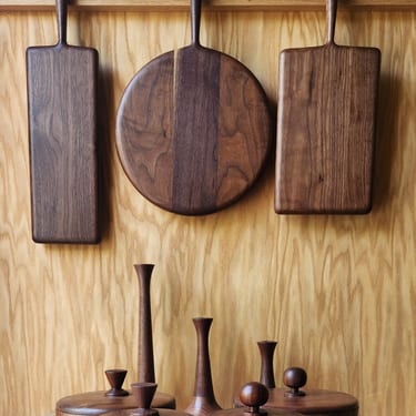 Walnut Boards And Bowls