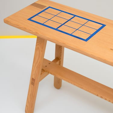 Fir Bench (Detail)