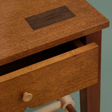 Mahogany Night Stand (Detail)