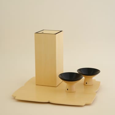 Cypress Sake Set
