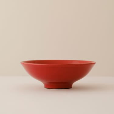 Red Lacquer Bowl