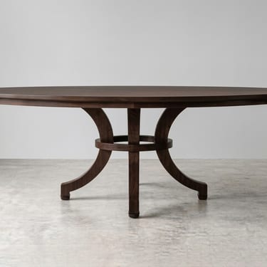 Mid-Century Style Mahogany Custom Table