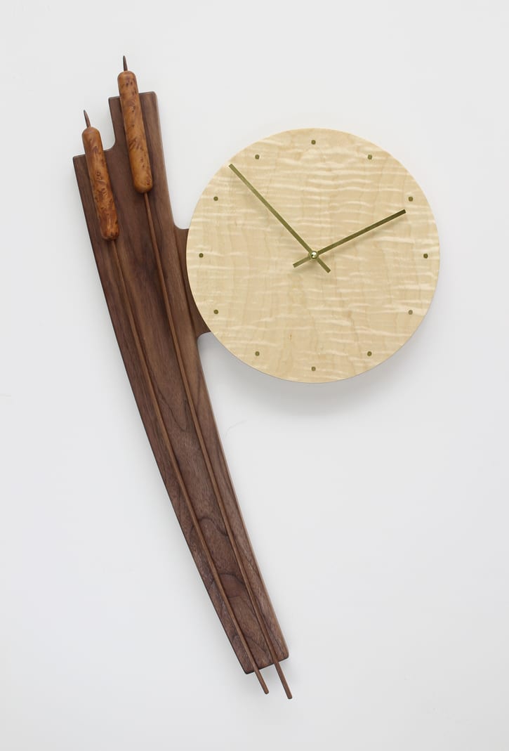 Cattail Clock