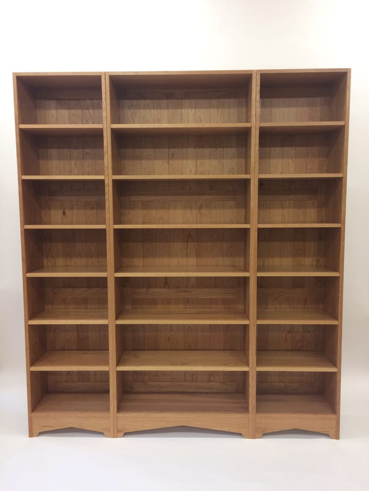 Cherry Book Shelves