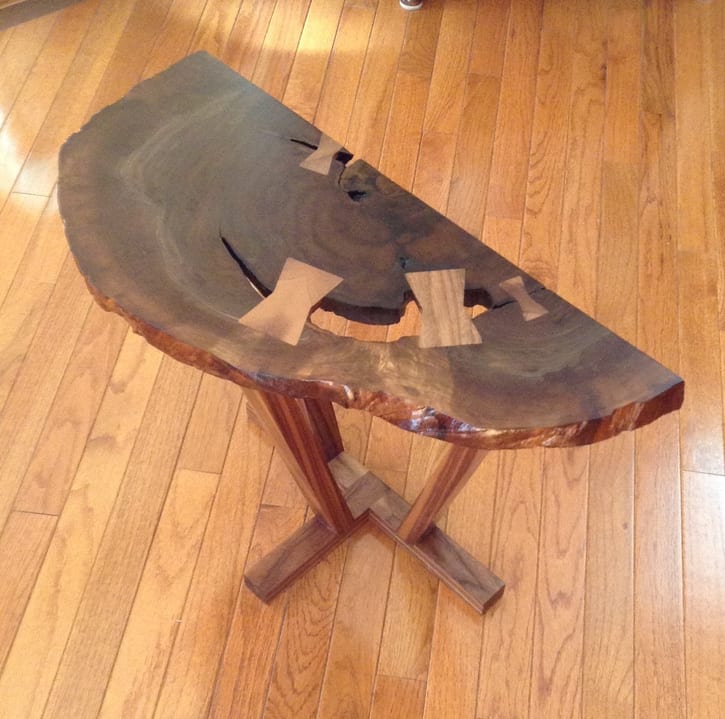 Side Table, Walnut