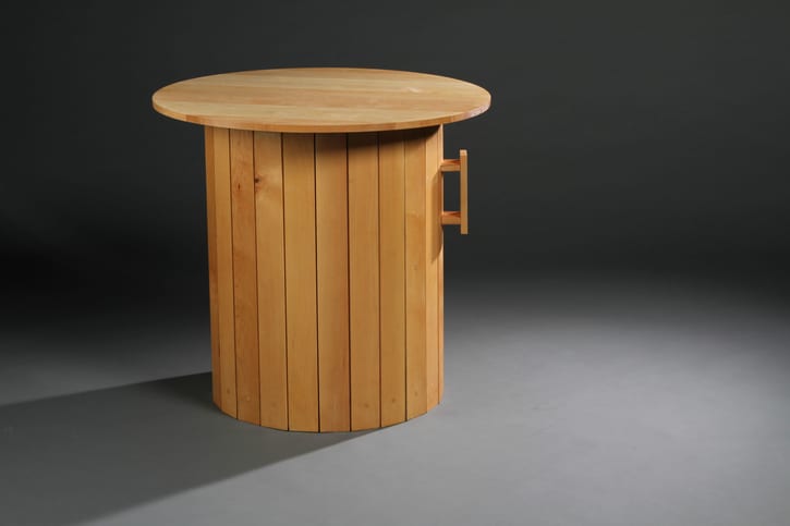 Table with a handle