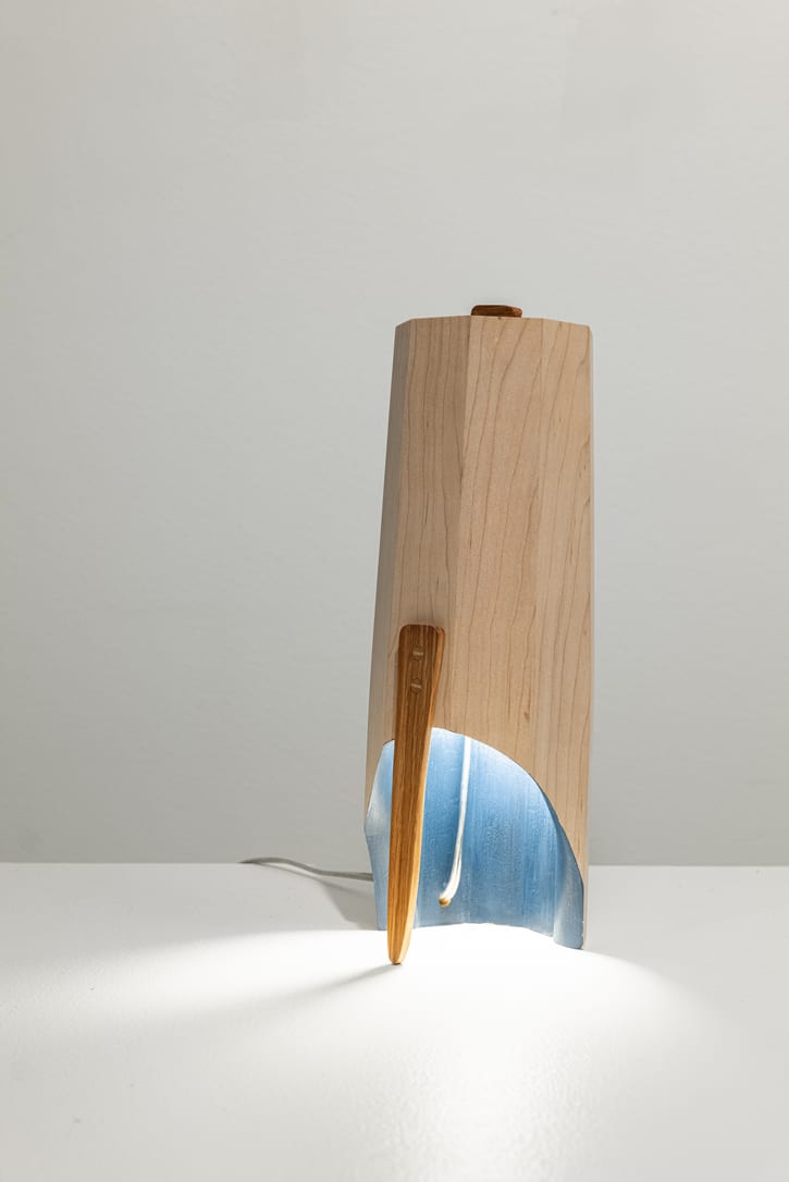 Coopered Lamp