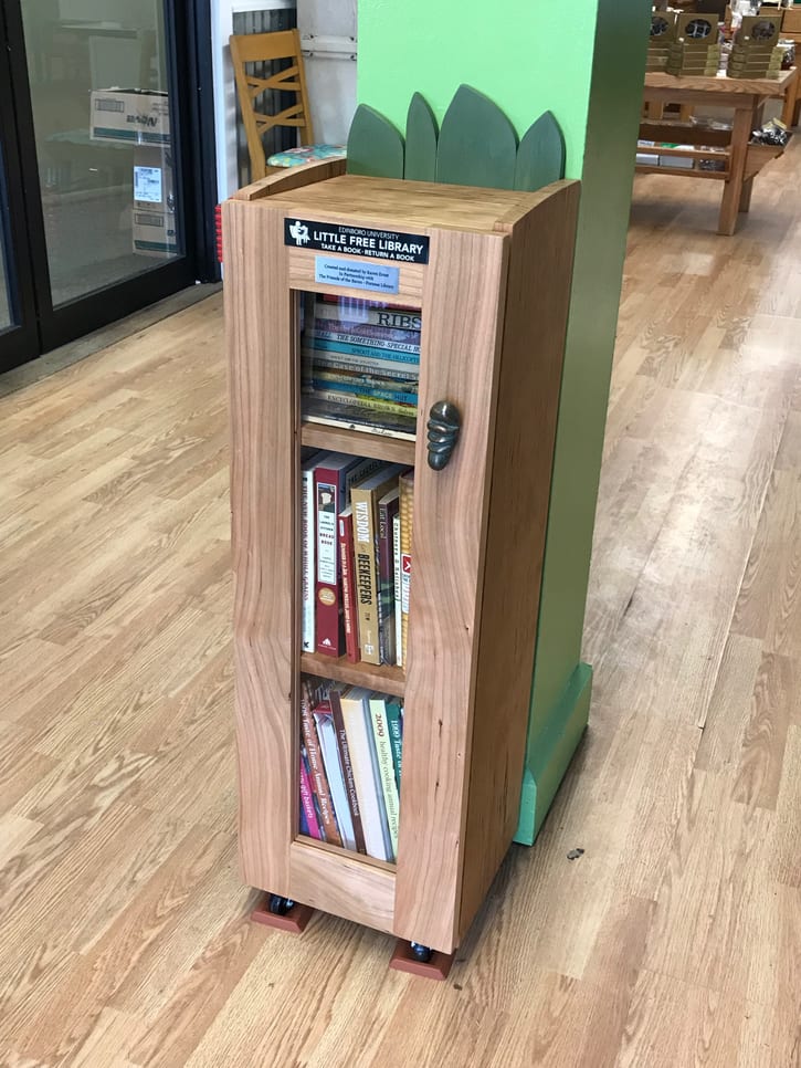 artist Sprout Cabinet - Little Free Library
