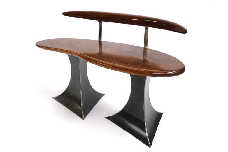Black Walnut Cafe Bench