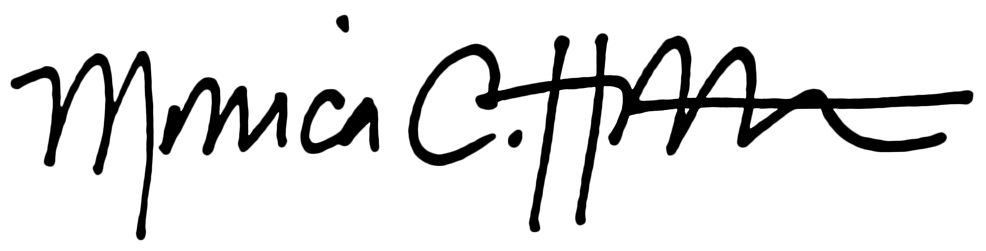 Monica Hampton Signature
