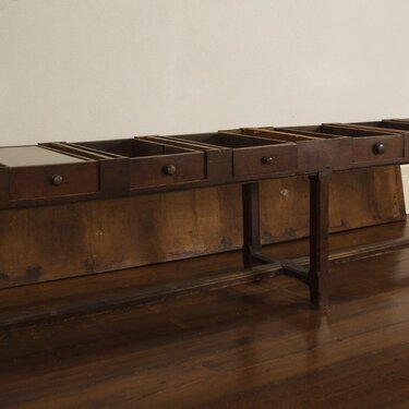 HNOC Ursuline Convent Refectory Table w out Top