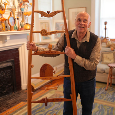 Tommy Simpson Portrait with Ladder