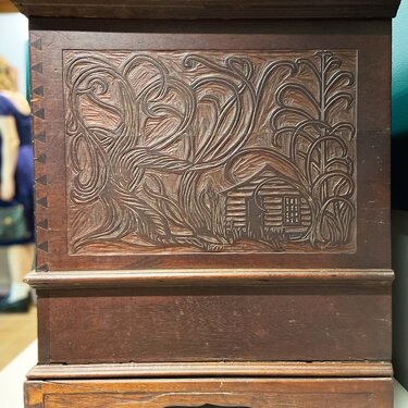 Carved Chest right side