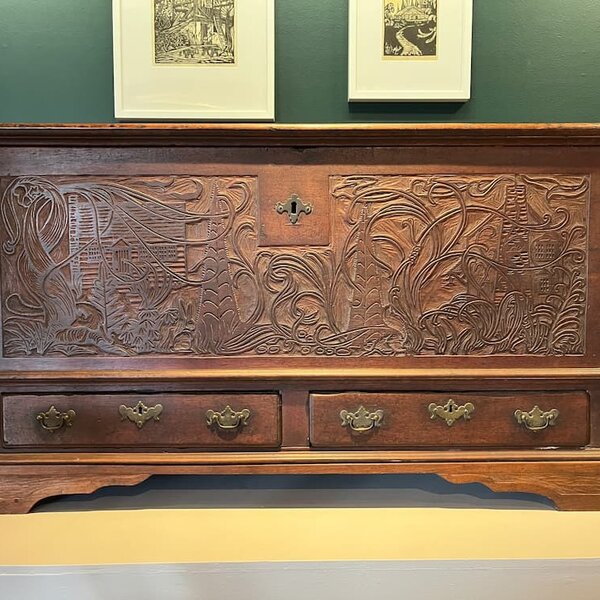 Esherick s Carved Blanket Chest