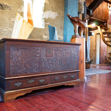 WE Carved Blanket Chest 1