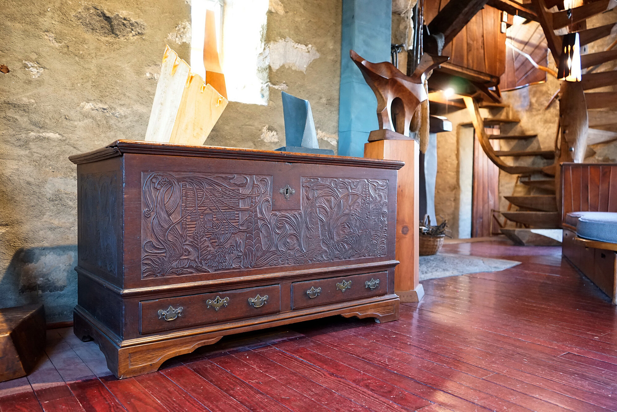 WE Carved Blanket Chest 1