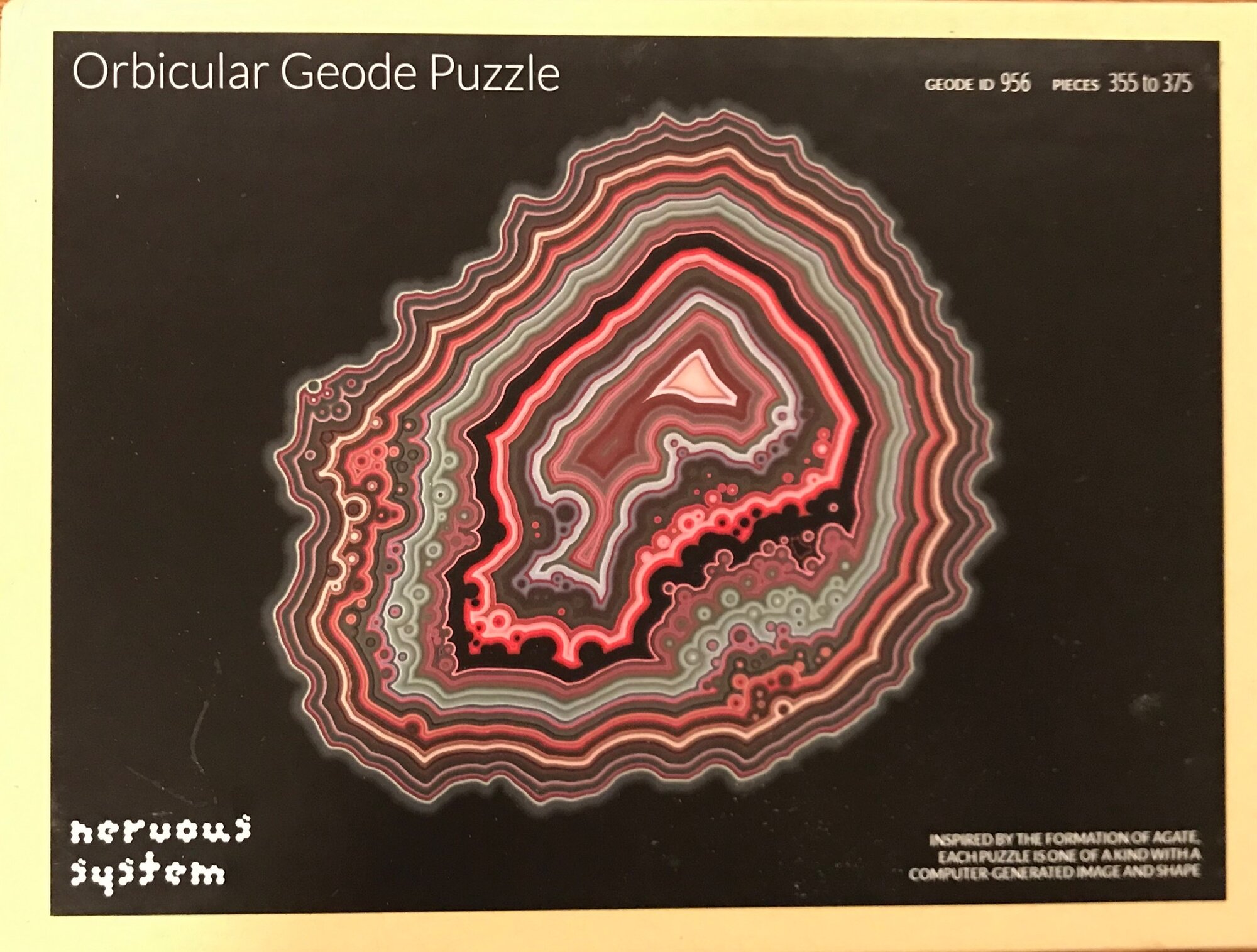 Orbicular Geode Puzzle 956