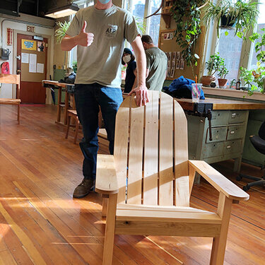 UNH Student Logan Chair