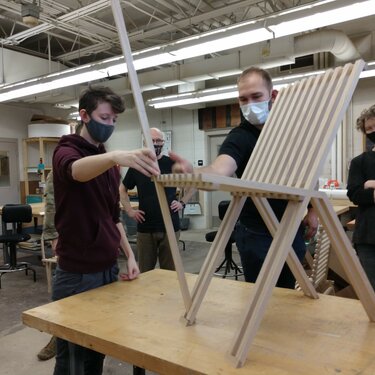 NMU Stick Chair Class Discussion