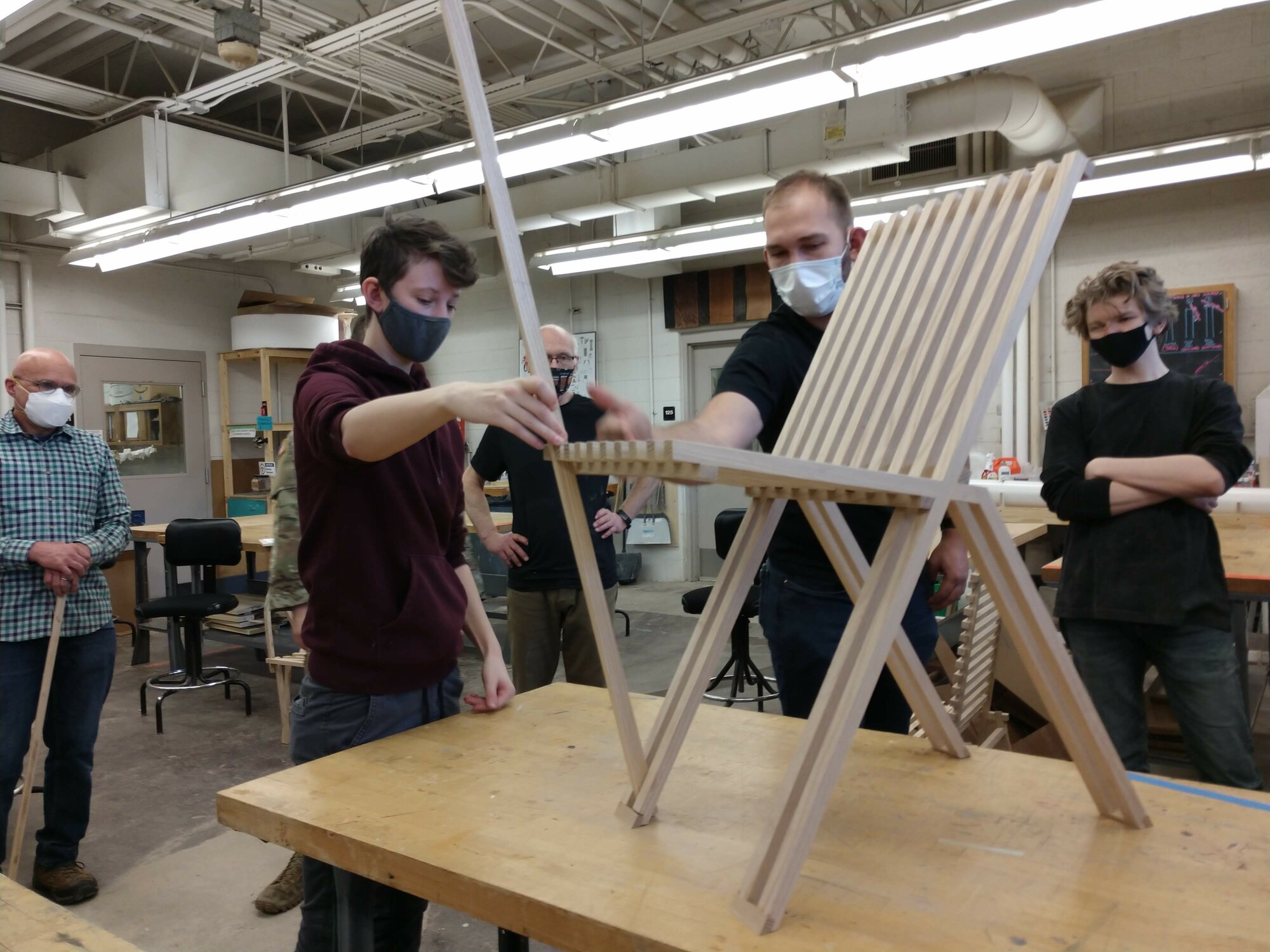 NMU Stick Chair Class Discussion