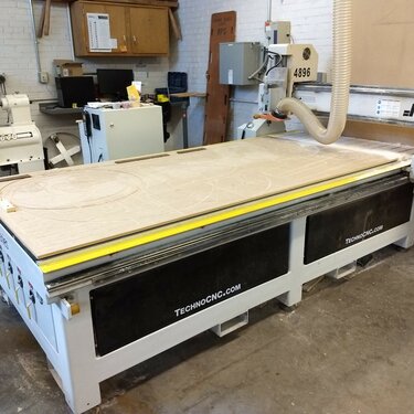 NMU 4 x 8 Techno CNC Router