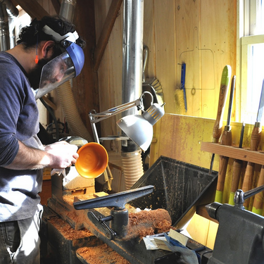 Vermont Woodworking School Bowl Turning