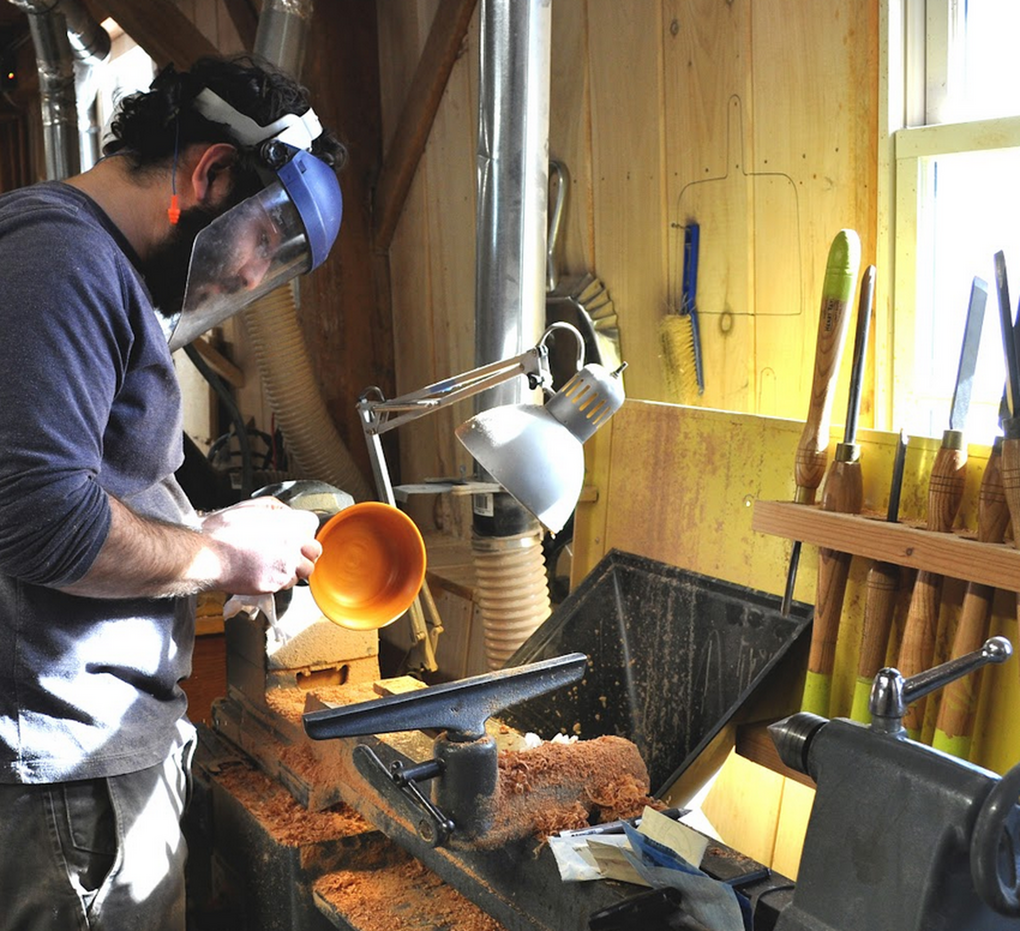 Vermont Woodworking School Bowl Turning