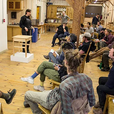 Vermont Woodworking School Group Discussion