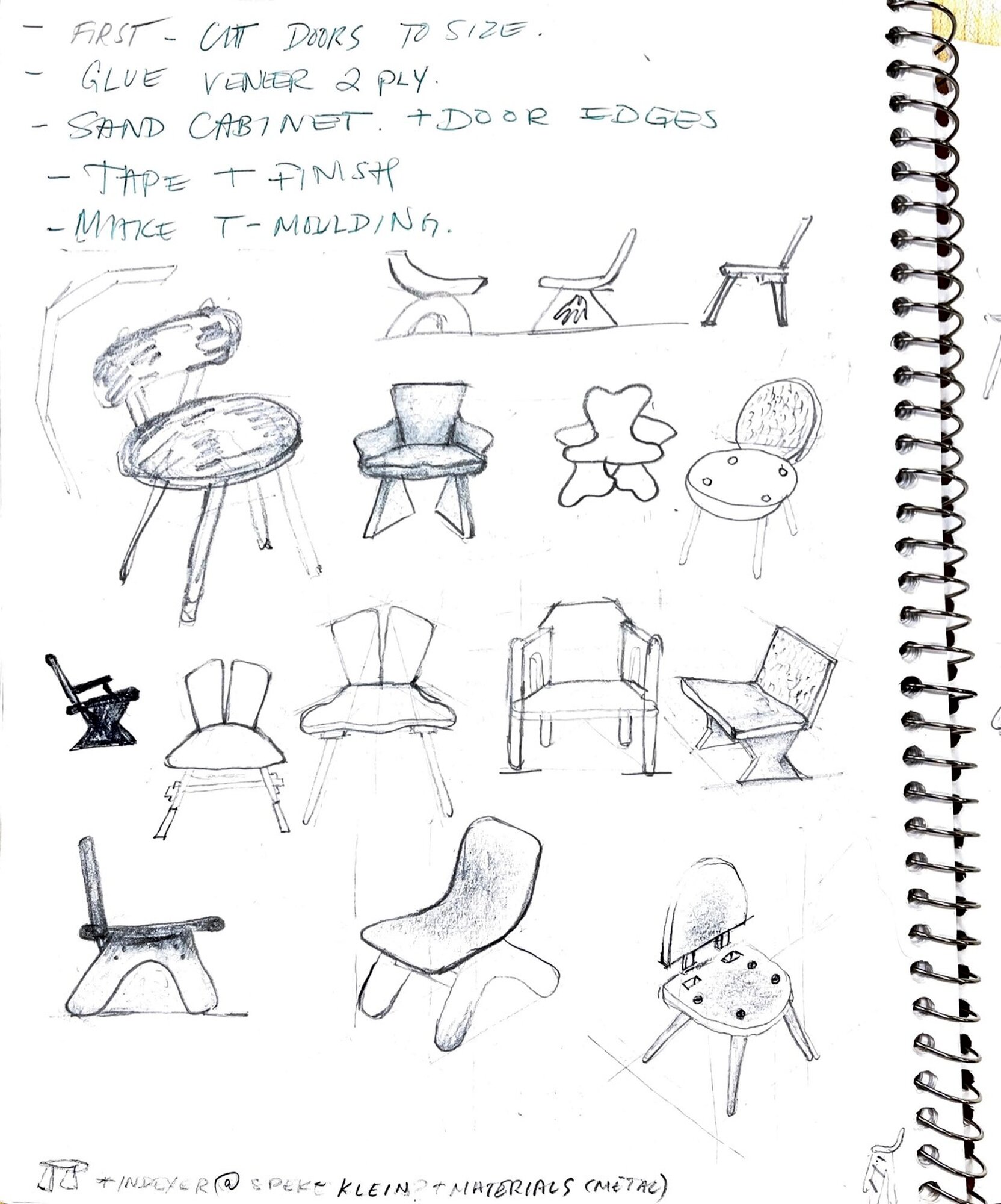 Foran Chair Ideation 9