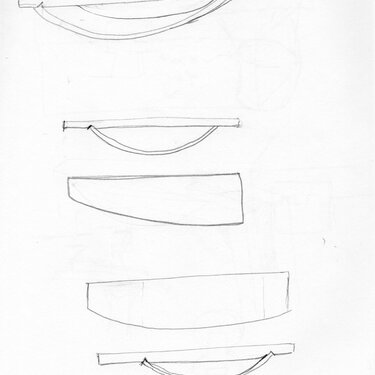 Michael Puryear Sketch for Sideboard