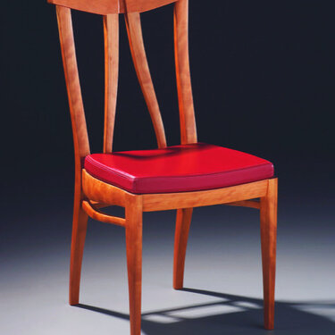 Jere Osgood Curly Cherry Chair