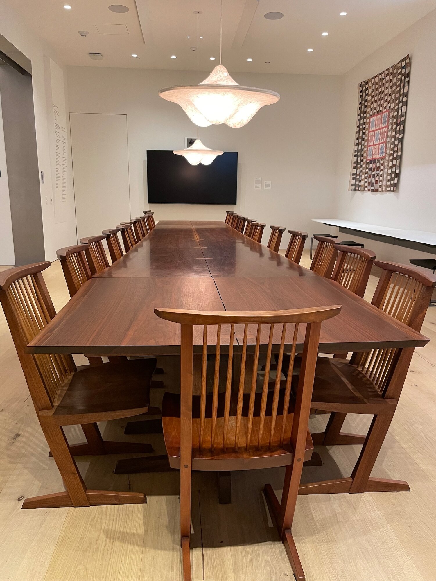 Nakashima Table at The Mingei