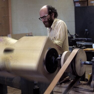 John Kelsey turning for furniture 1976