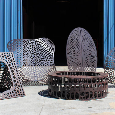 Diatom Sculpture Series (Public Art)