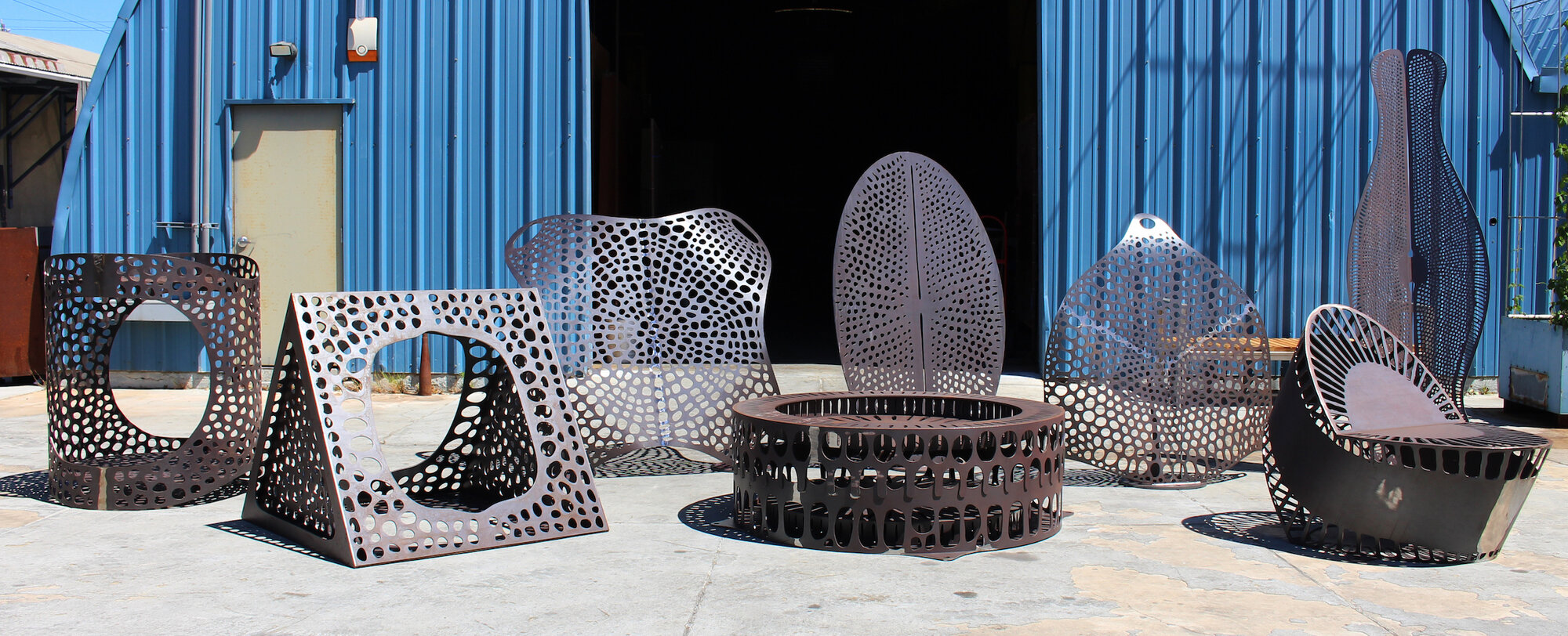 Diatom Sculpture Series (Public Art)