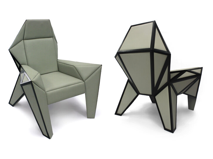 Rocket Chair (front and back)