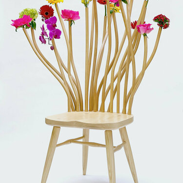 Windsor Flower Chair