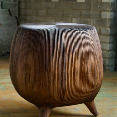 Viewpnt. Grooved Side table