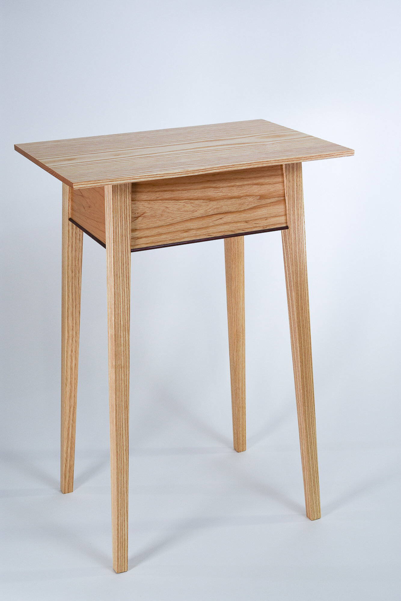 White Ash Side Table