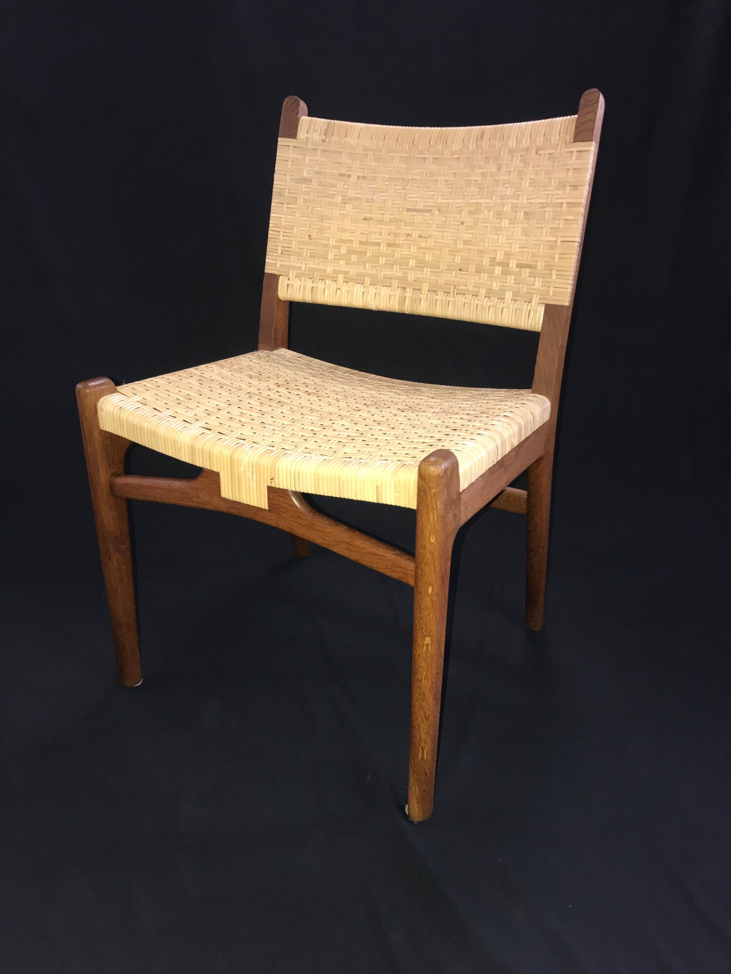 Wegner Chair with binder cane