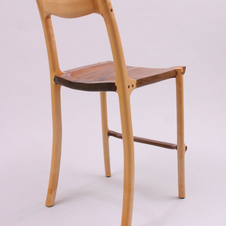 Walnut Barstool