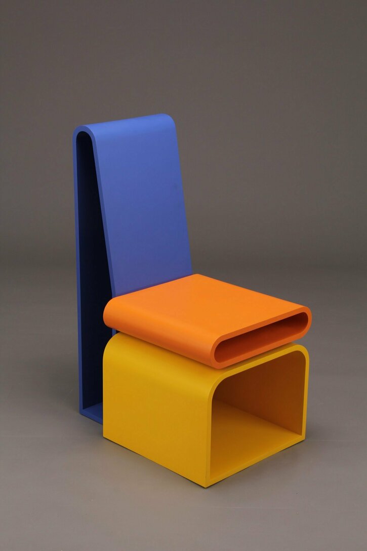 Tri-Color Chair