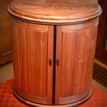 Oval Cordial Cabinet