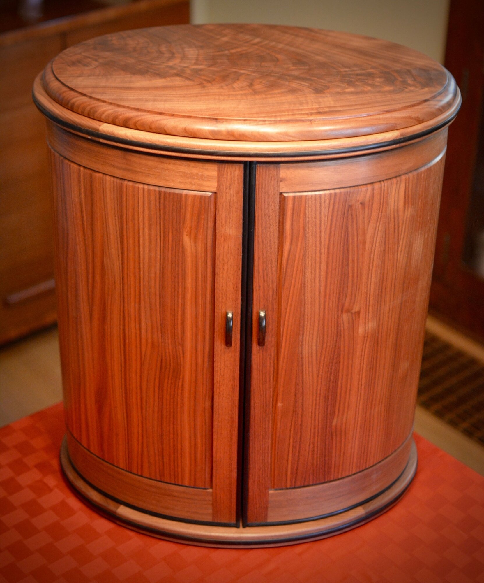 Oval Cordial Cabinet
