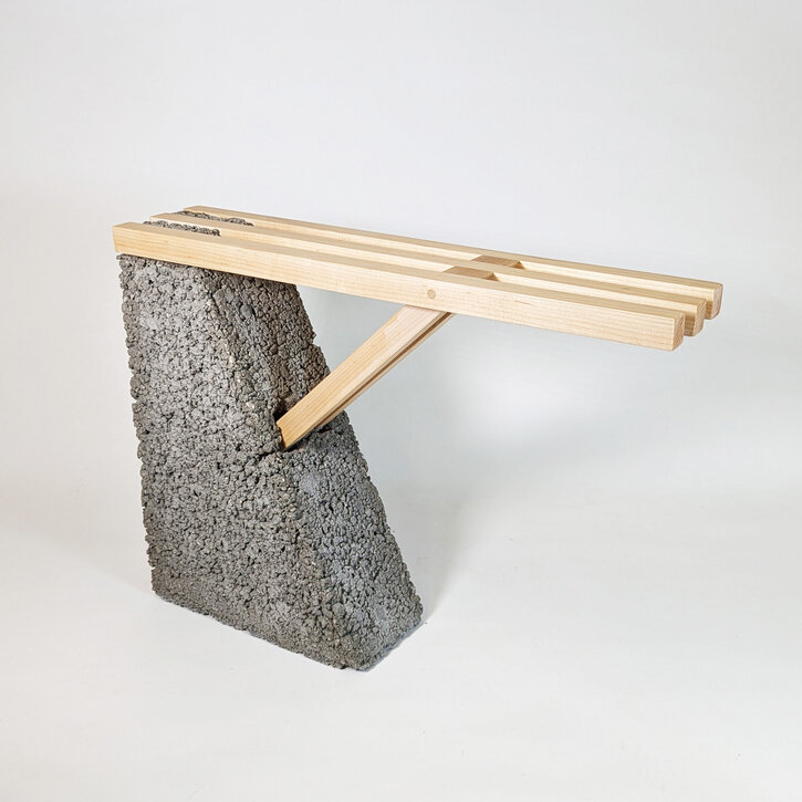 Cantilever Concrete table