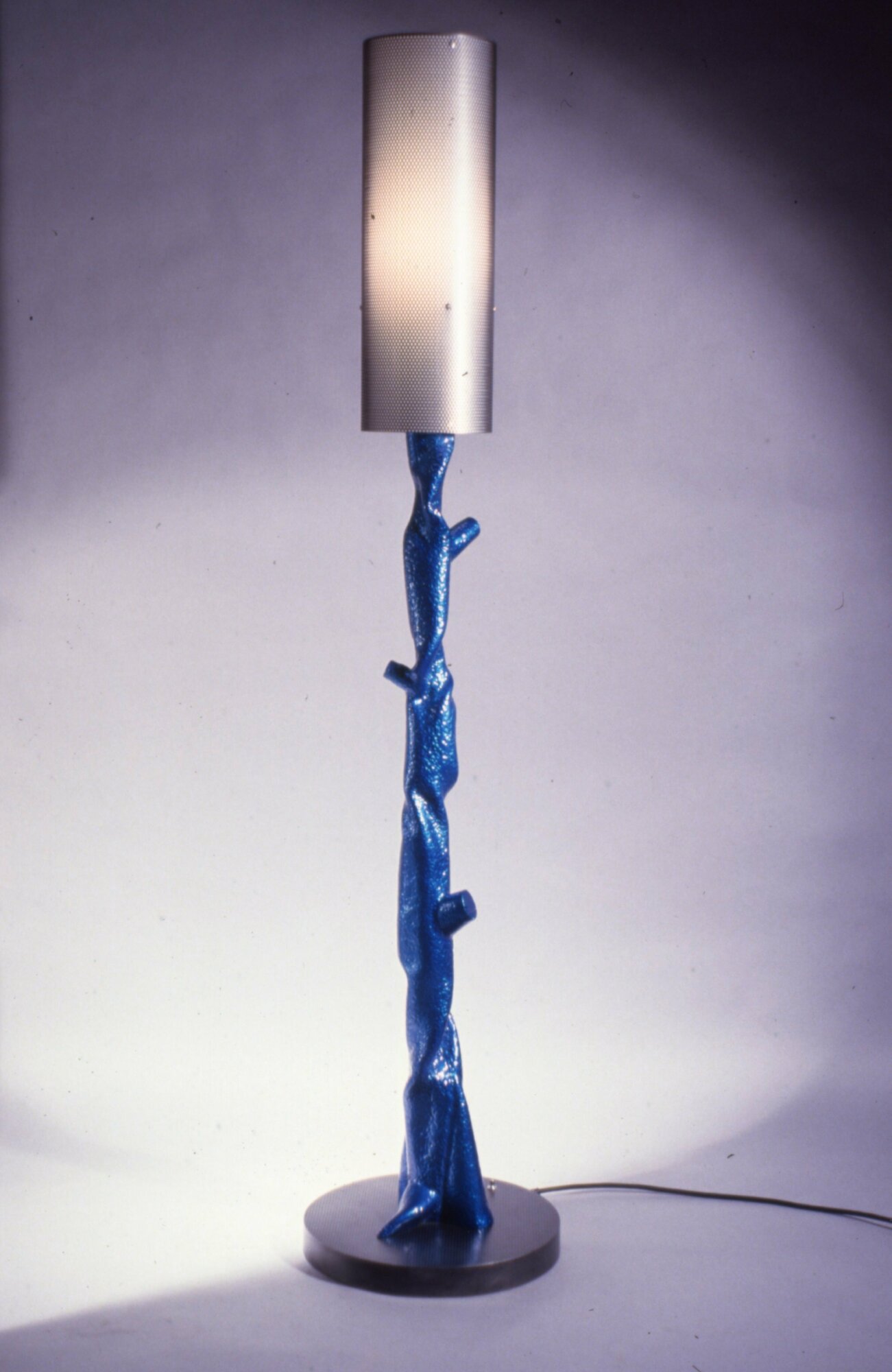 Blue Tree Lamp