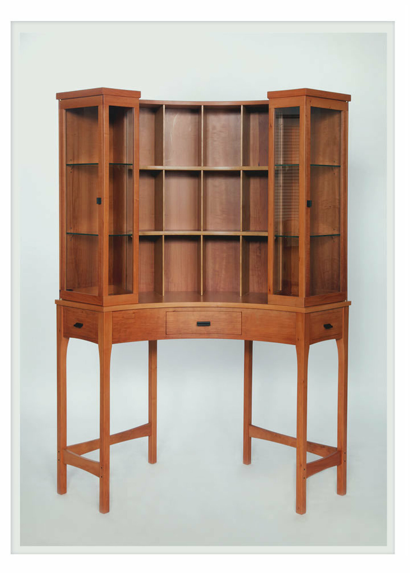 Front view of Pearwood Cabinet