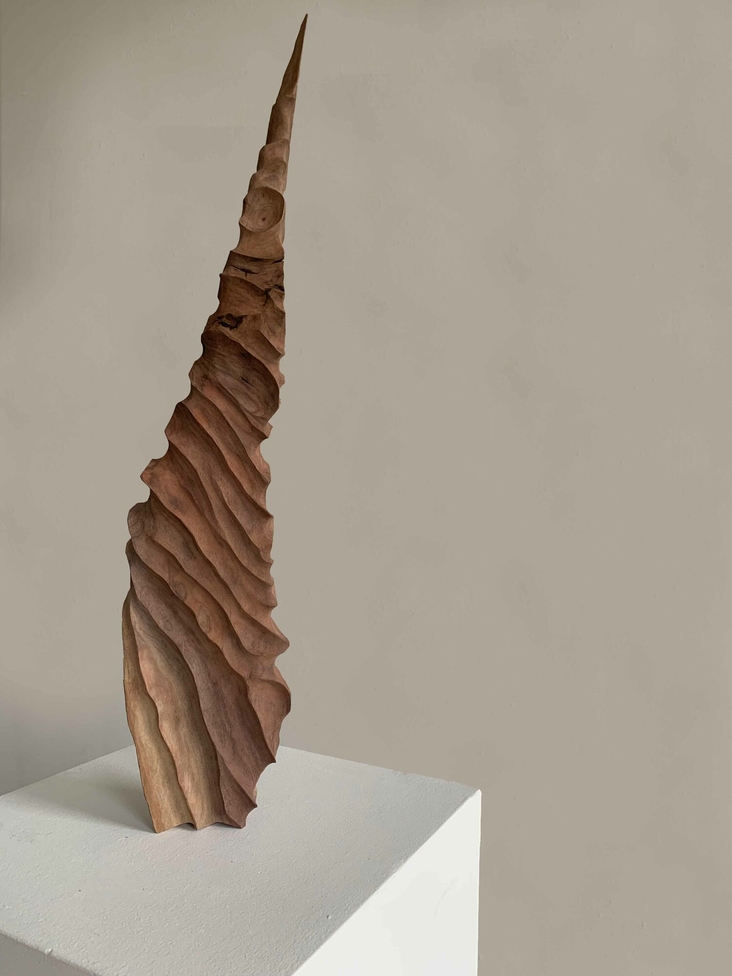 Untitled Carved Walnut